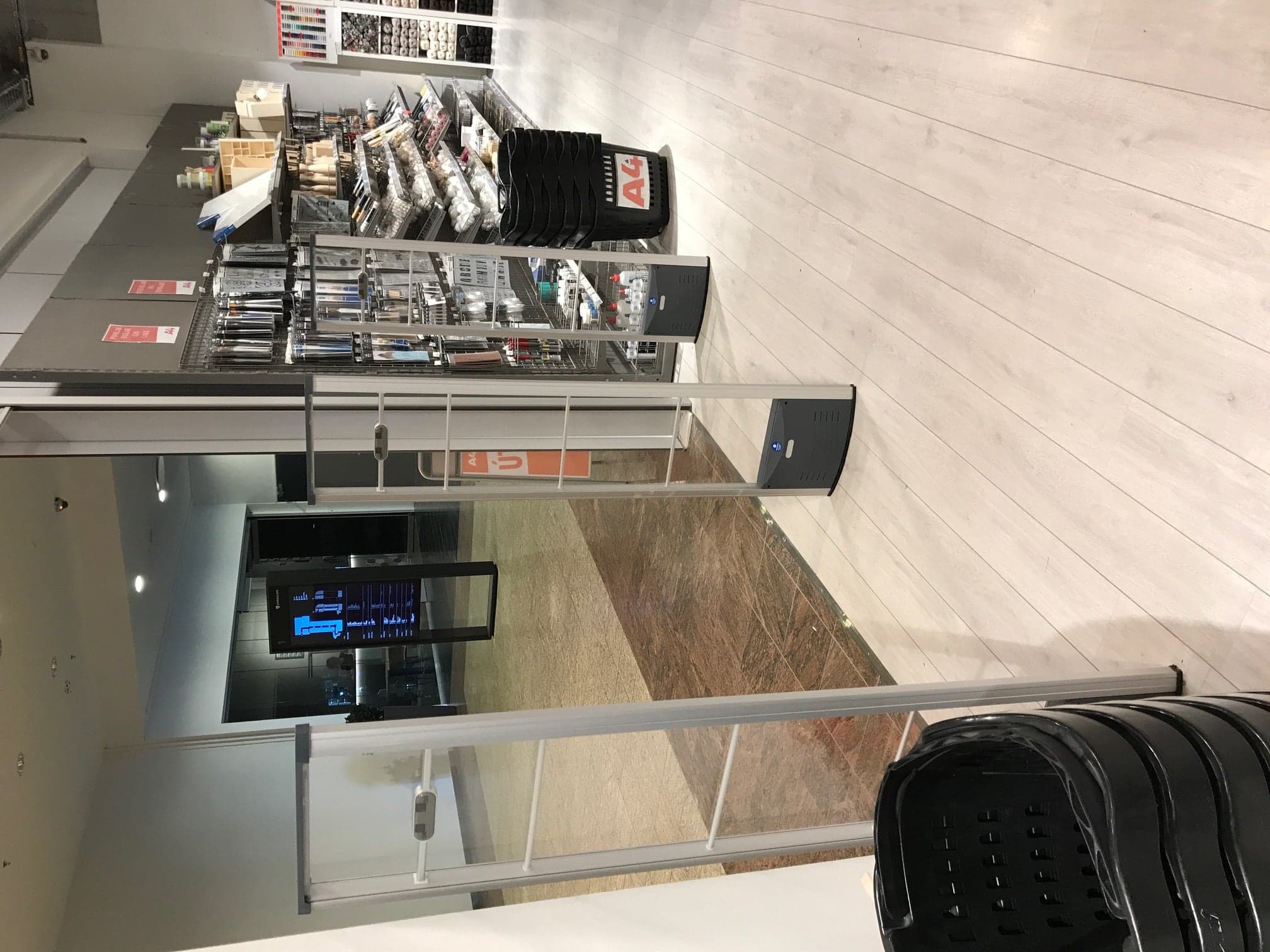 Vöruverndarhlið í verslun