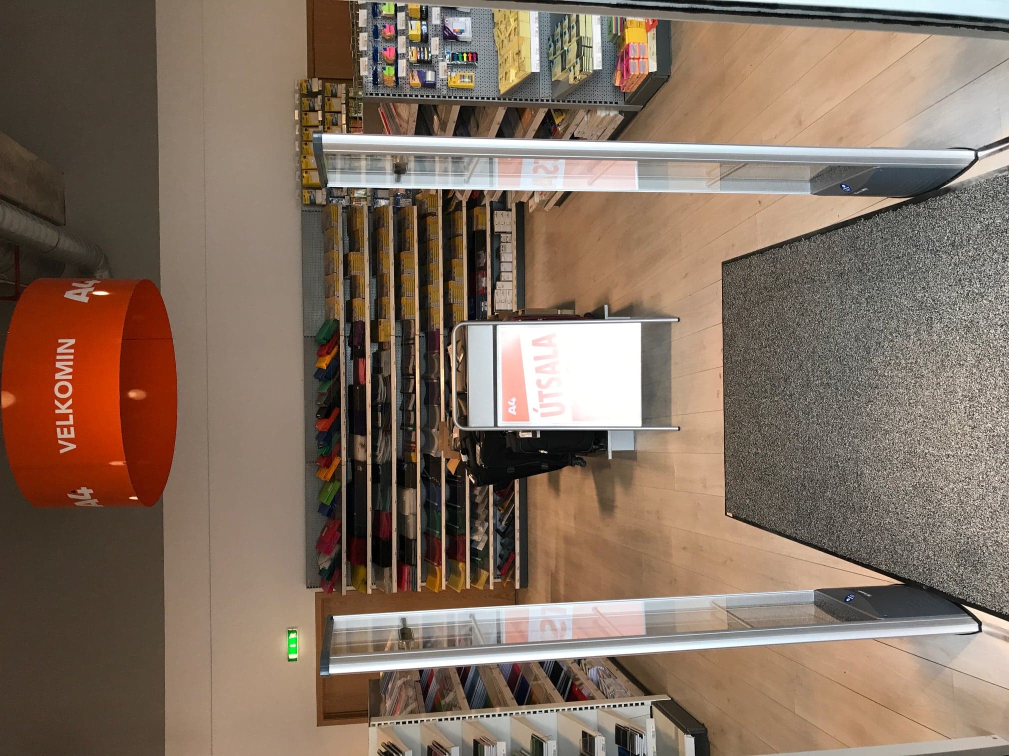 Vöruverndarhlið í verslun